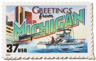 Michigan Stamp Image