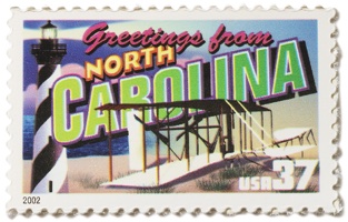 North Carolina Stamp Image