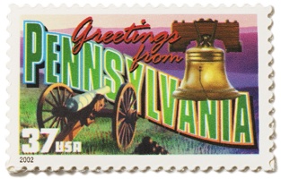 Pennsylvania Stamp Image