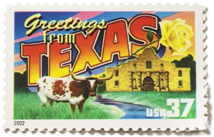 Texas Stamp Image